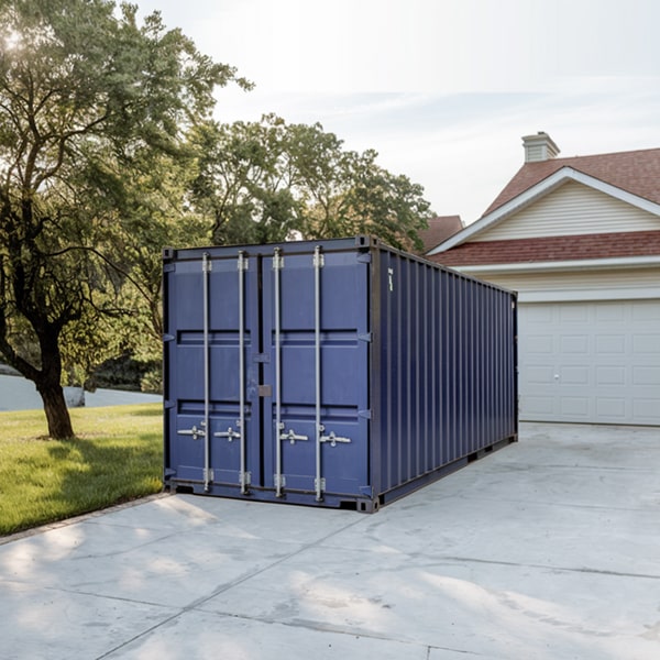 you can access your belongings in residential storage containers at any time by unlocking the container
